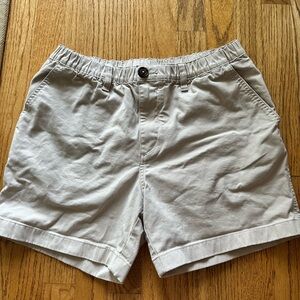 Chubbies Gray Flat Front Men Shorts